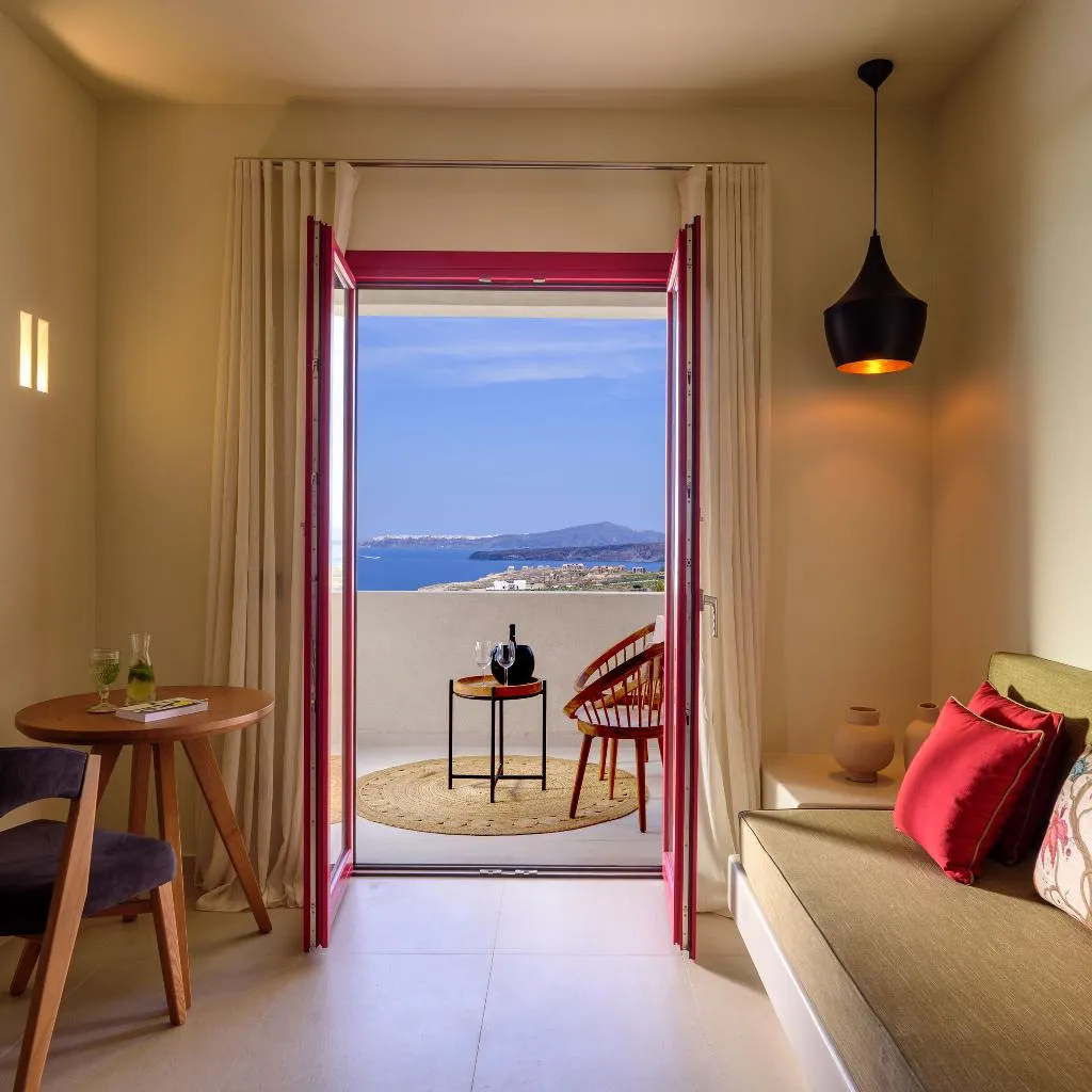 SUITE SEA VIEW Room, Potnia Theron Suites, Santorini