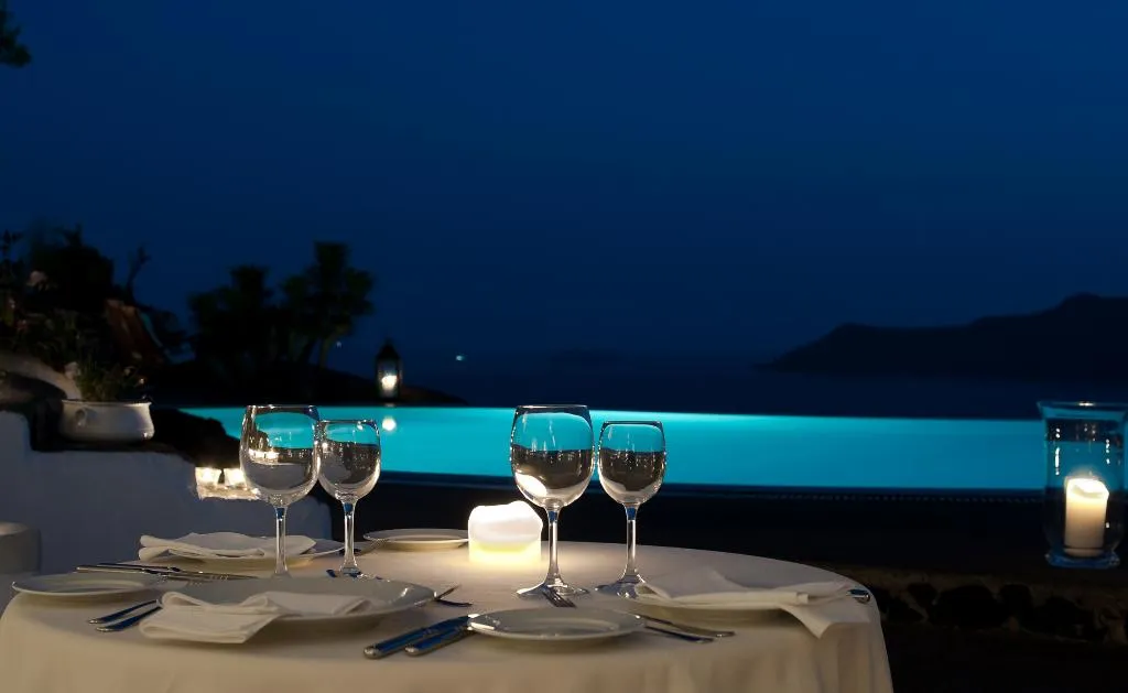 Restaurant, Perivolas Lifestyle Houses, Santorini