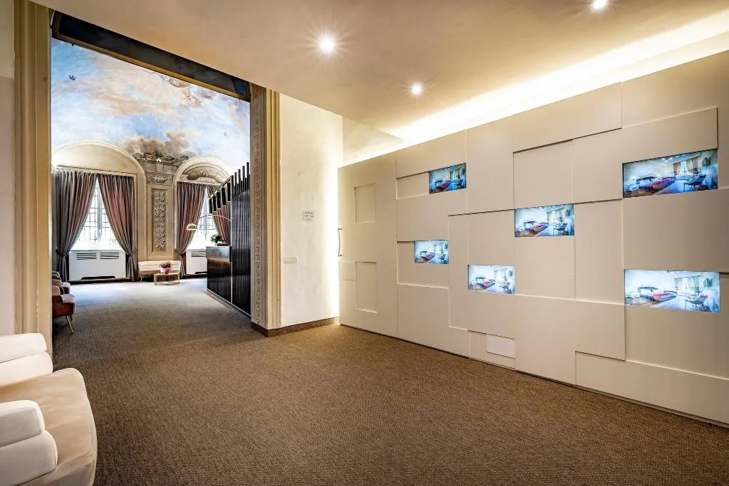 Lobby, Hotel La Scaletta, Florence