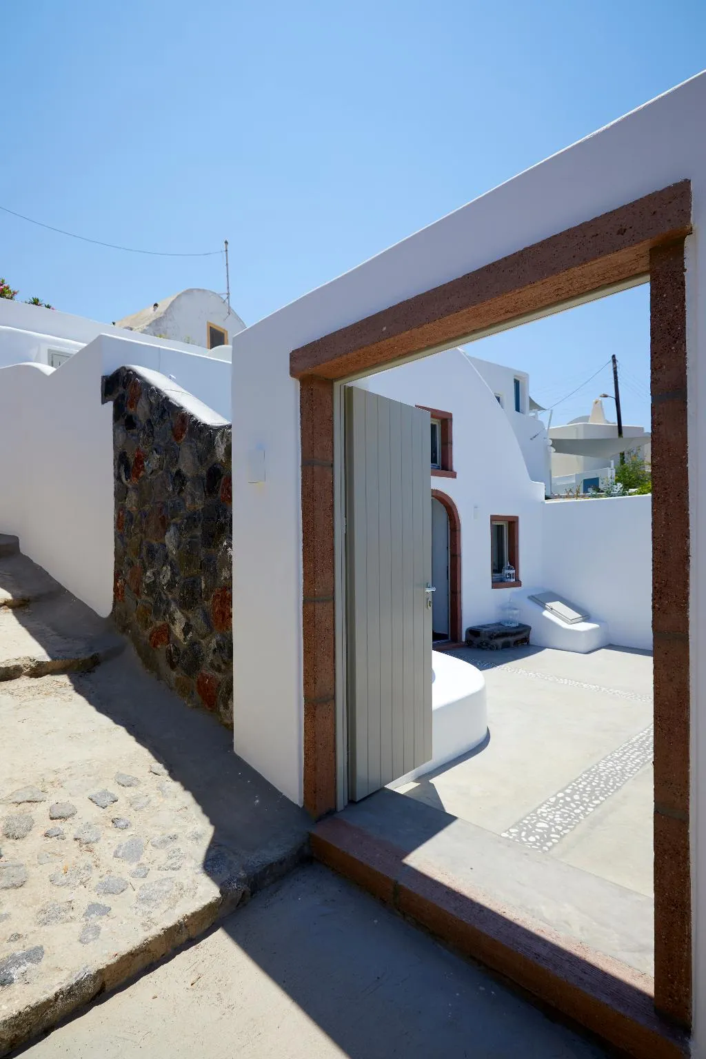 General view, Mellow Luxury Cave, Santorini