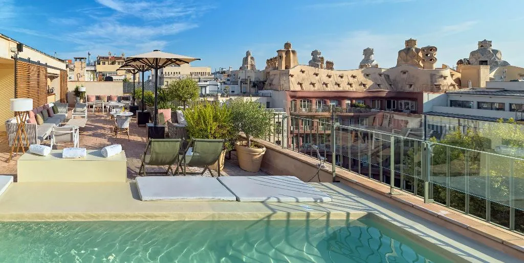 Pool, H10 Casa Mimosa, Barcelona