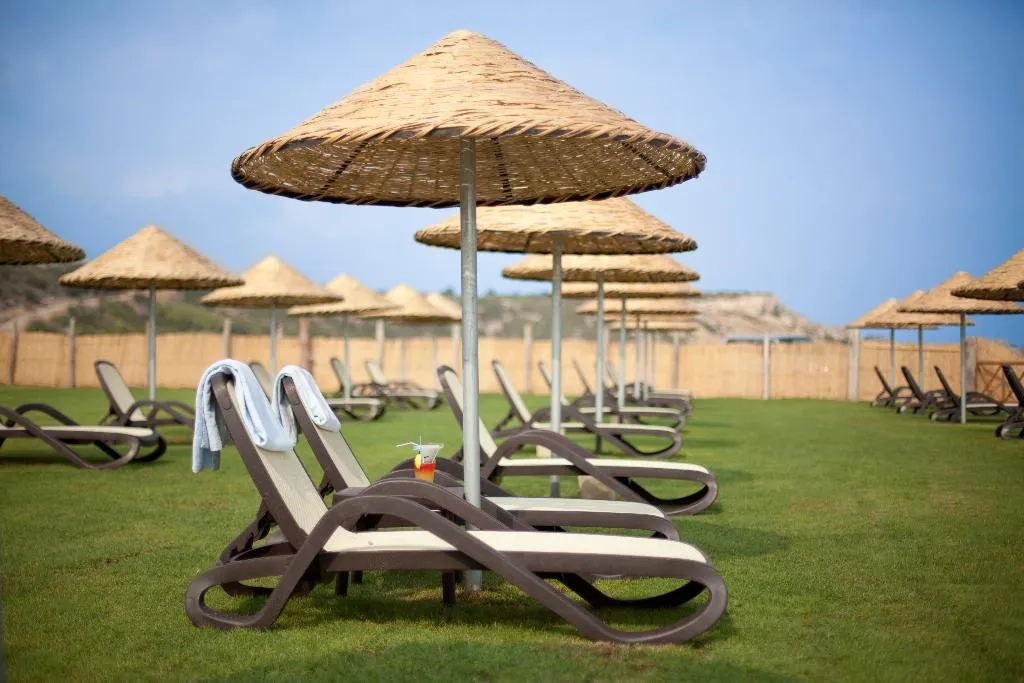 Beach, Korineum Golf Resort, Cyprus