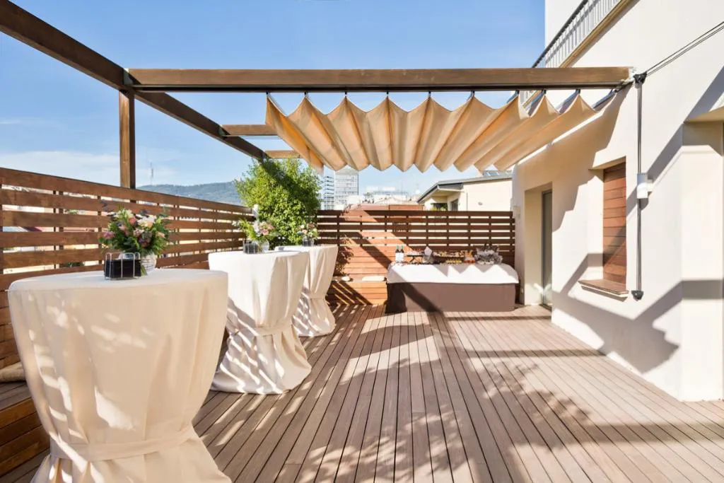Terrace, Hotel Balmoral, Barcelona