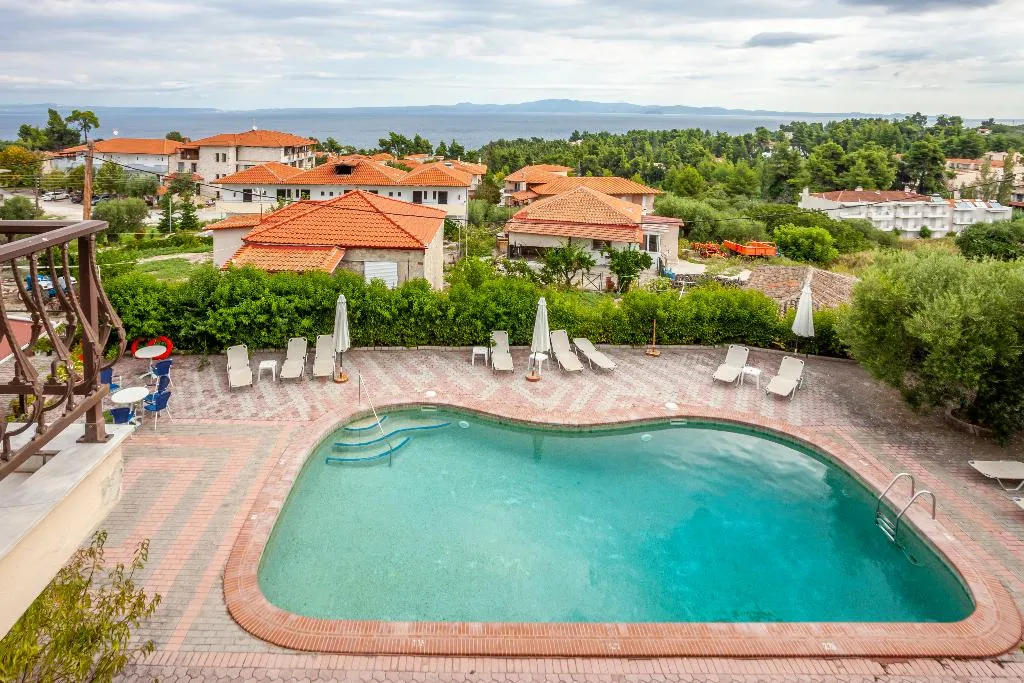 Pool, Skentos Hotel, Halkidiki