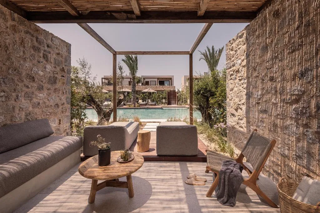 SUITE QUEEN SIZE BED Room, Theros All Suite Hotel, Kos