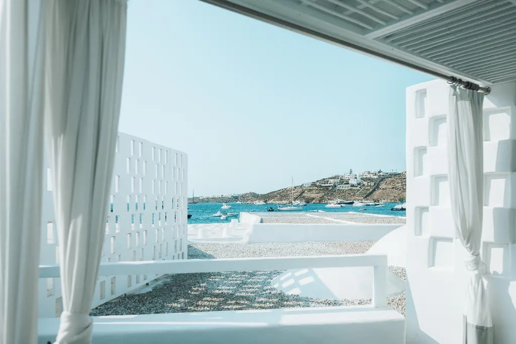 Terrace, Mykonos Blanc Hotel, Mykonos