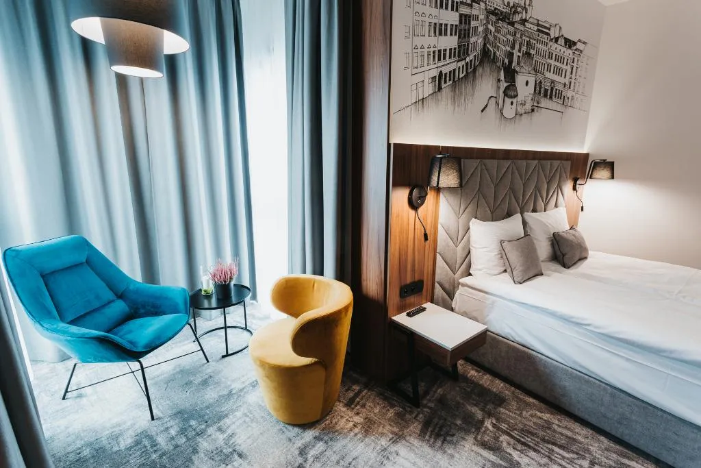 DOUBLE ONE BED Room, Focus Hotel Premium Kraków, Krakow