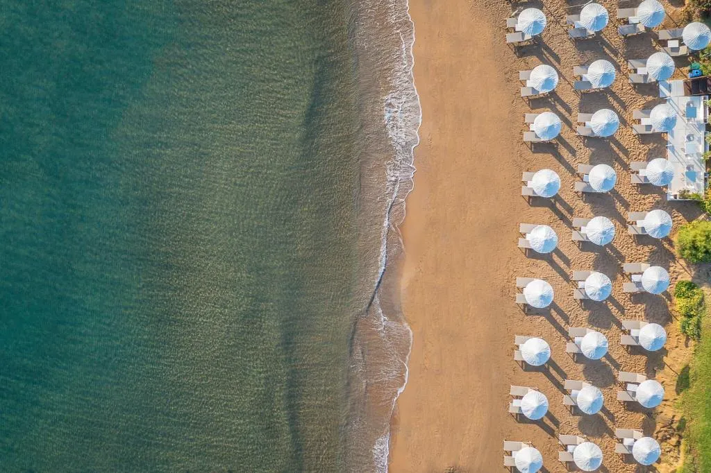 Beach, Santa Marina Plaza, Crete