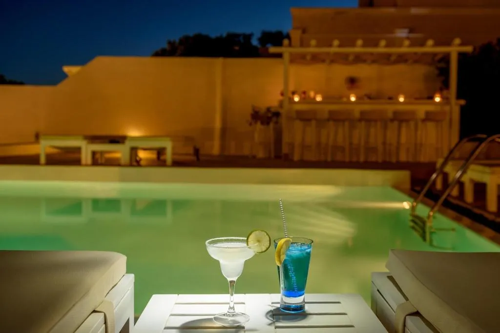 Pool, Aria Suites, Santorini