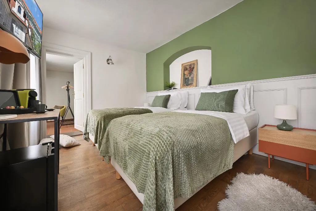 TWIN DELUXE Room, U Šuterů Boutique Hotel, Prague