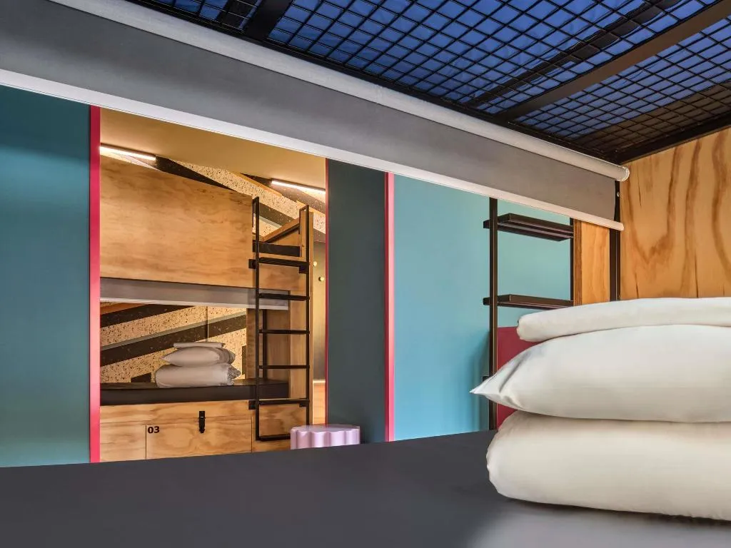 Bed in dormitory CAPACITY 4 Room, Jo&Joe Roma, Rome