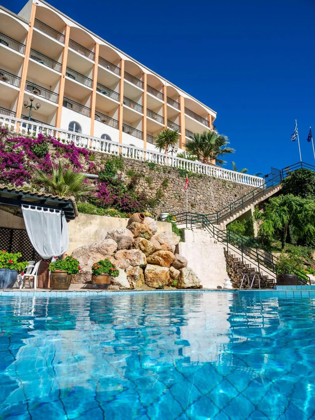 Pool, Paleokastritsa Palace Adults Only, Corfu