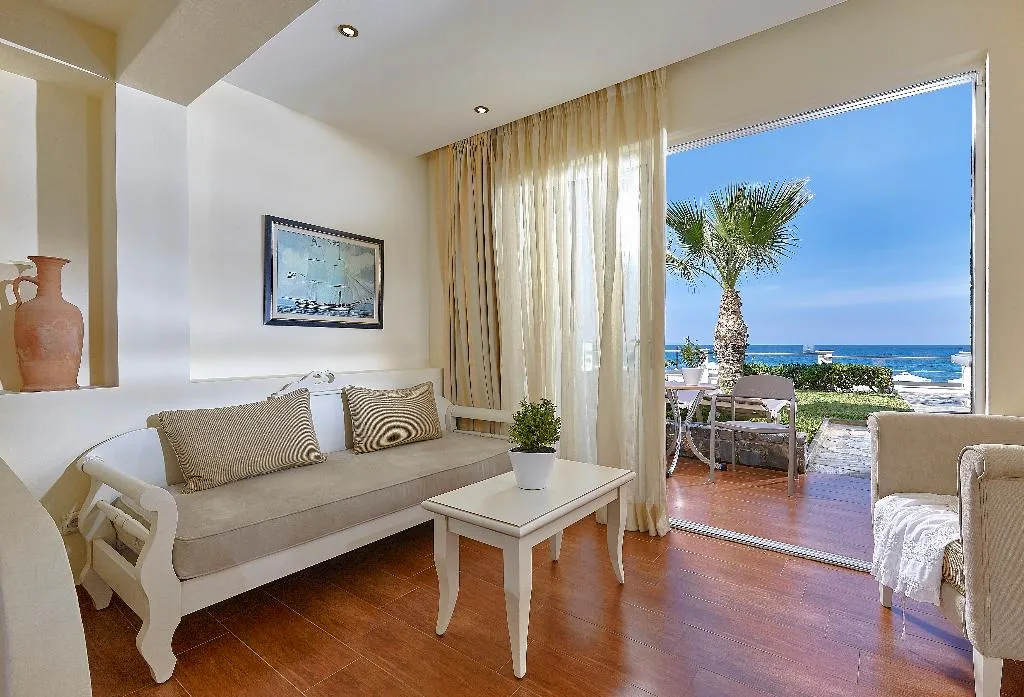 JUNIOR SUITE BEACH FRONT Room, Alexander Beach Hotel & Village Resort, Crete