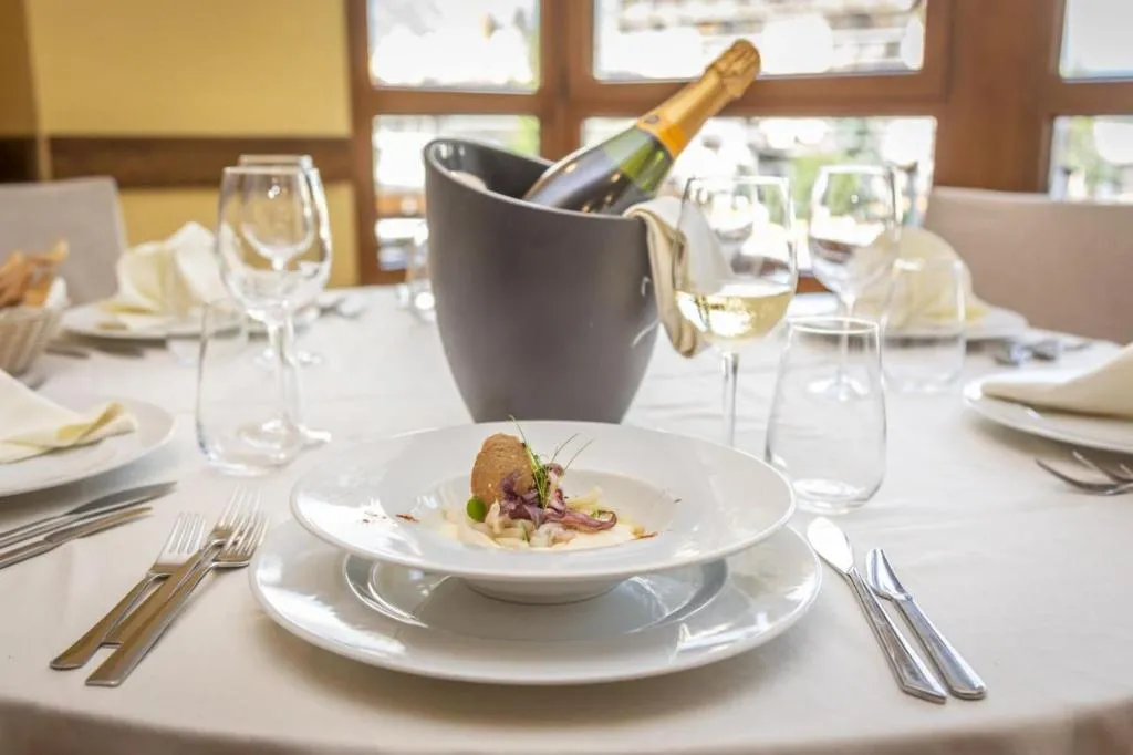 Restaurant, Hotel Relais des Alpes, Milan