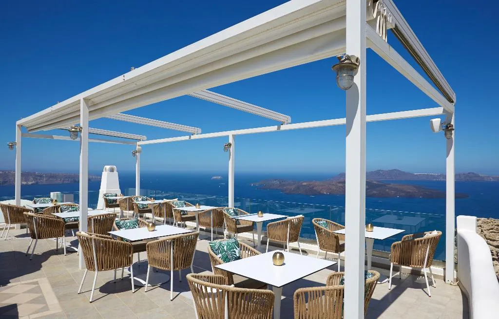 Restaurant, Volcano View Hotel, Santorini