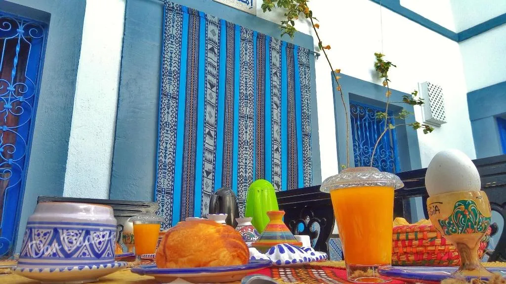Restaurant, Dar Baaziz, Tunisia