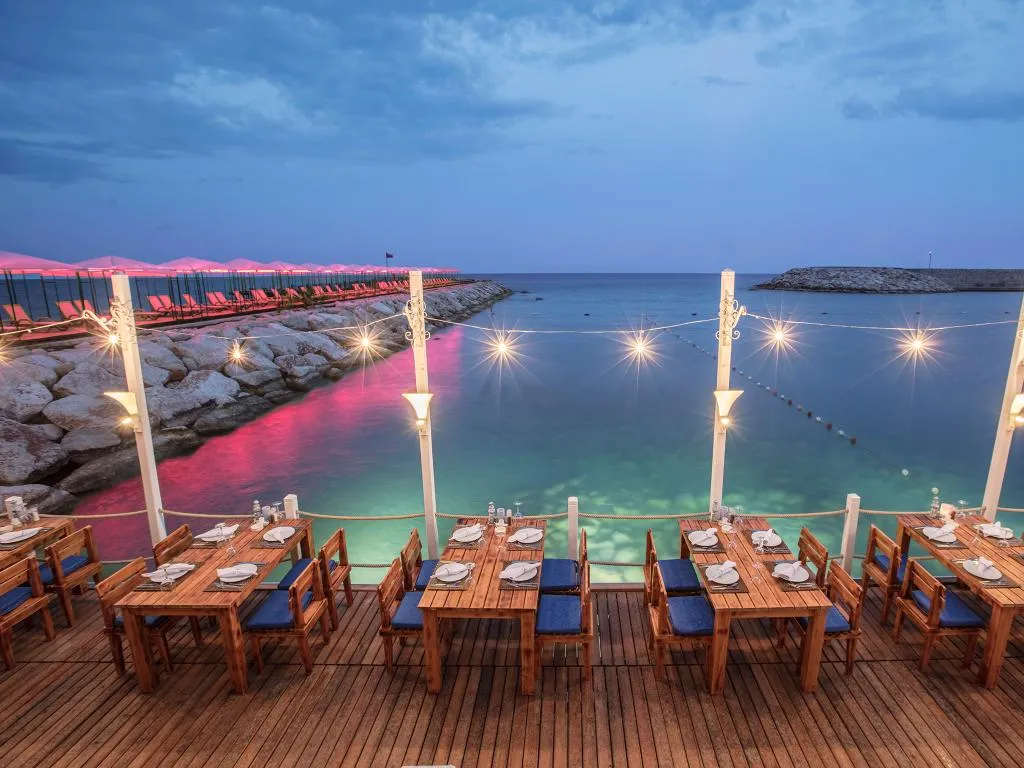 Restaurant, Rixos Sungate Land of Legend Theme Park FreeAcces, Antalya