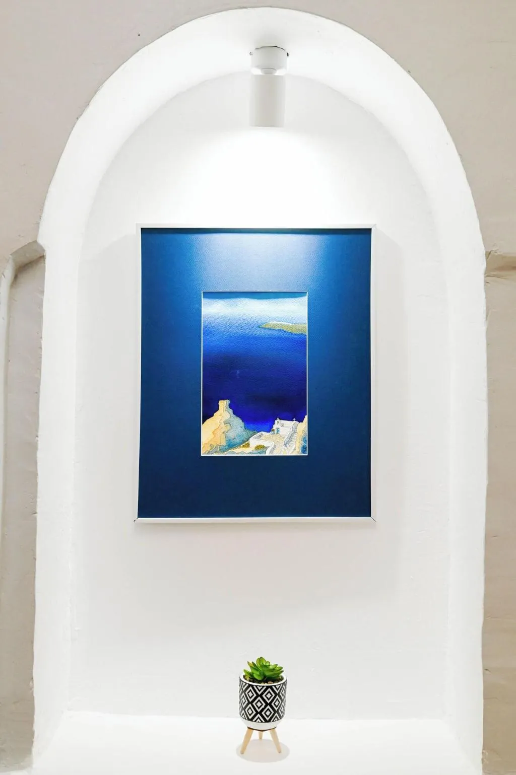 Lobby, Narkissos Hotel, Santorini