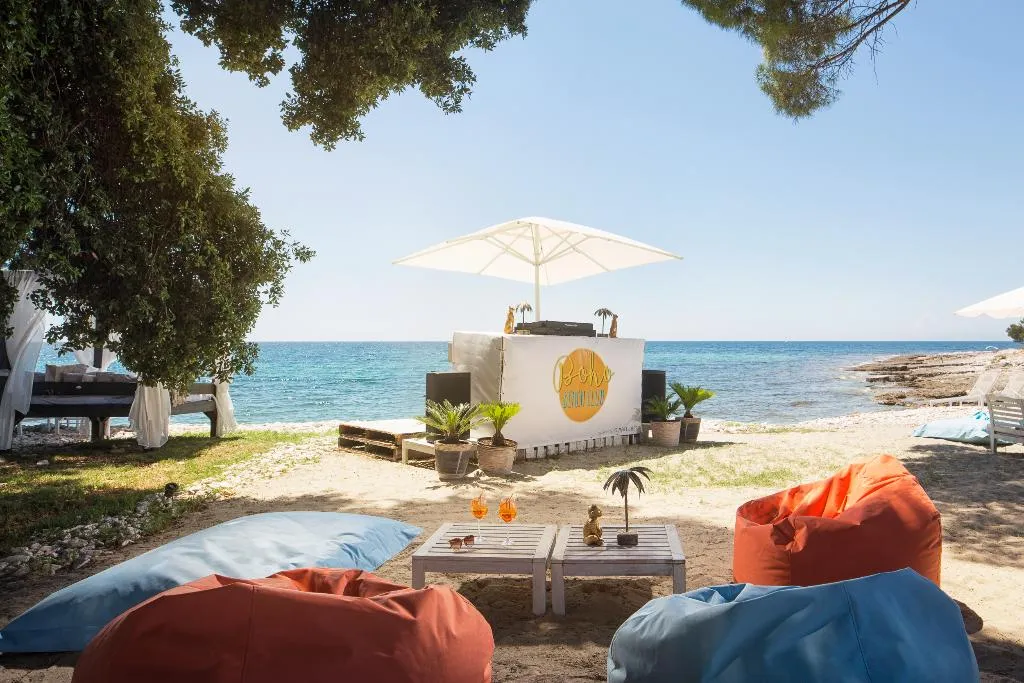 Beach, Meneghetti Wine Hotel & Winery, Istria