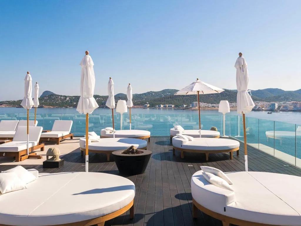 Terrace, Amare Beach Hotel Ibiza, Ibiza
