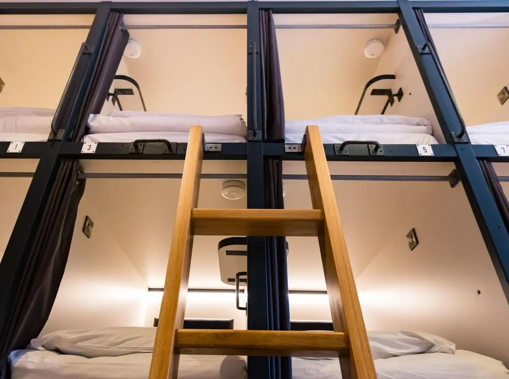 DOUBLE BUNK BED Room, Jacobs Inn, Dublin