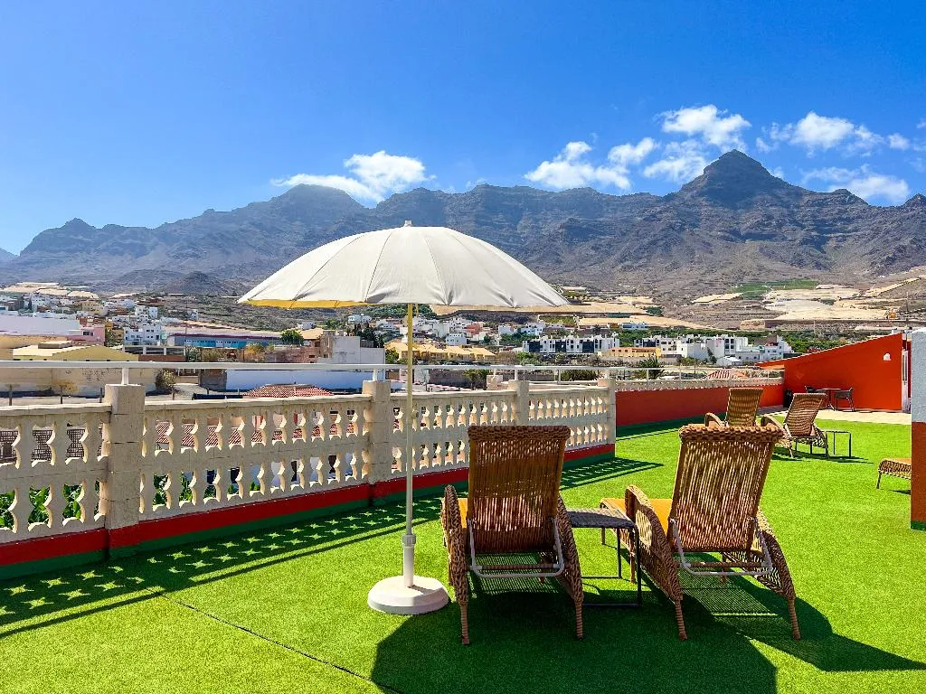 Terrace, Hotel La Aldea Suites, Gran Canaria
