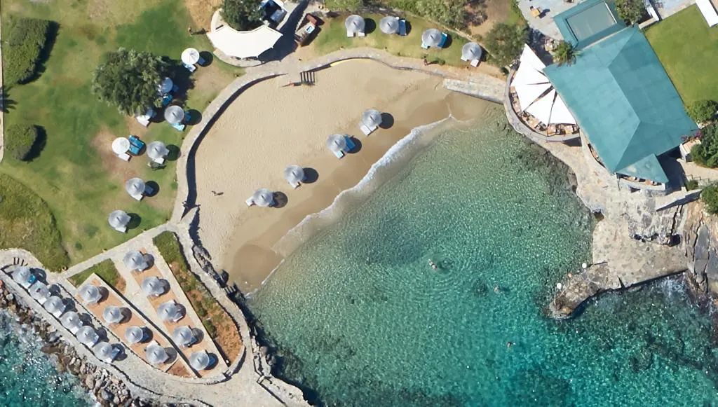 Beach, Elounda Mare Hotel, Relais & Chateaux, Crete
