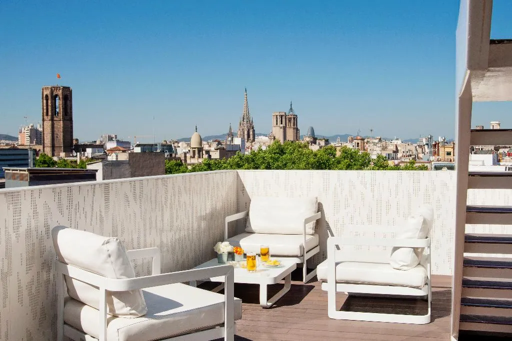 Terrace, Gaudi, Barcelona