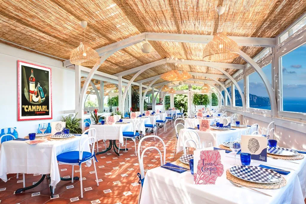 Restaurant, Gocce Di Capri  Residence, Naples