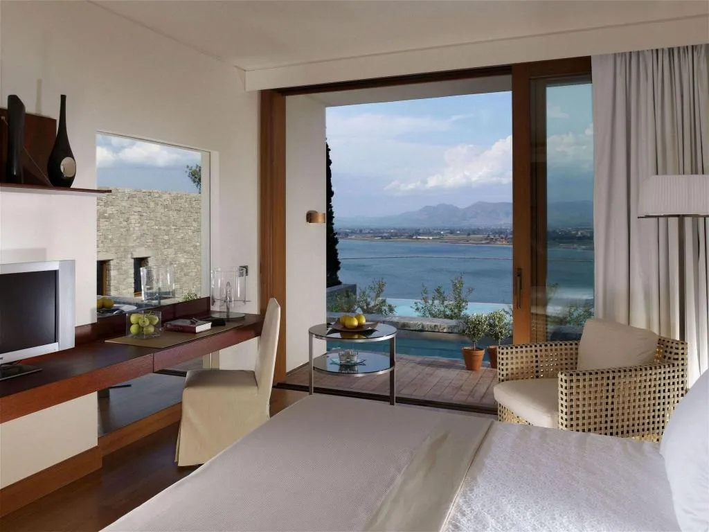 DOUBLE DELUXE SEA VIEW Room, Nafplia Palace, Kalamata