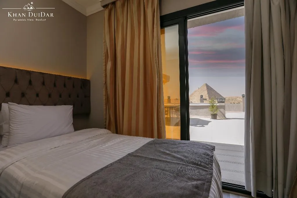 TWIN DELUXE Room, Khan Duidar Inn - Pyramids View Rooftop, Cairo