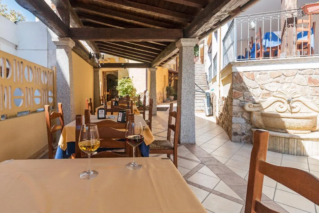 Terrace, Hotel San Francisco, Olbia