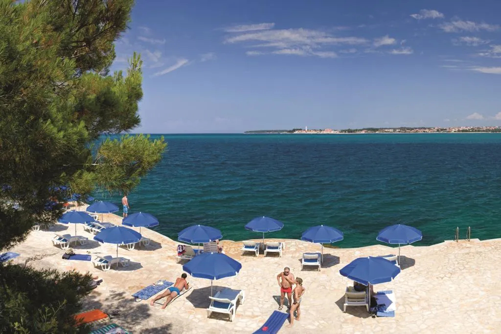 Beach, Lanterna Resort, Istria