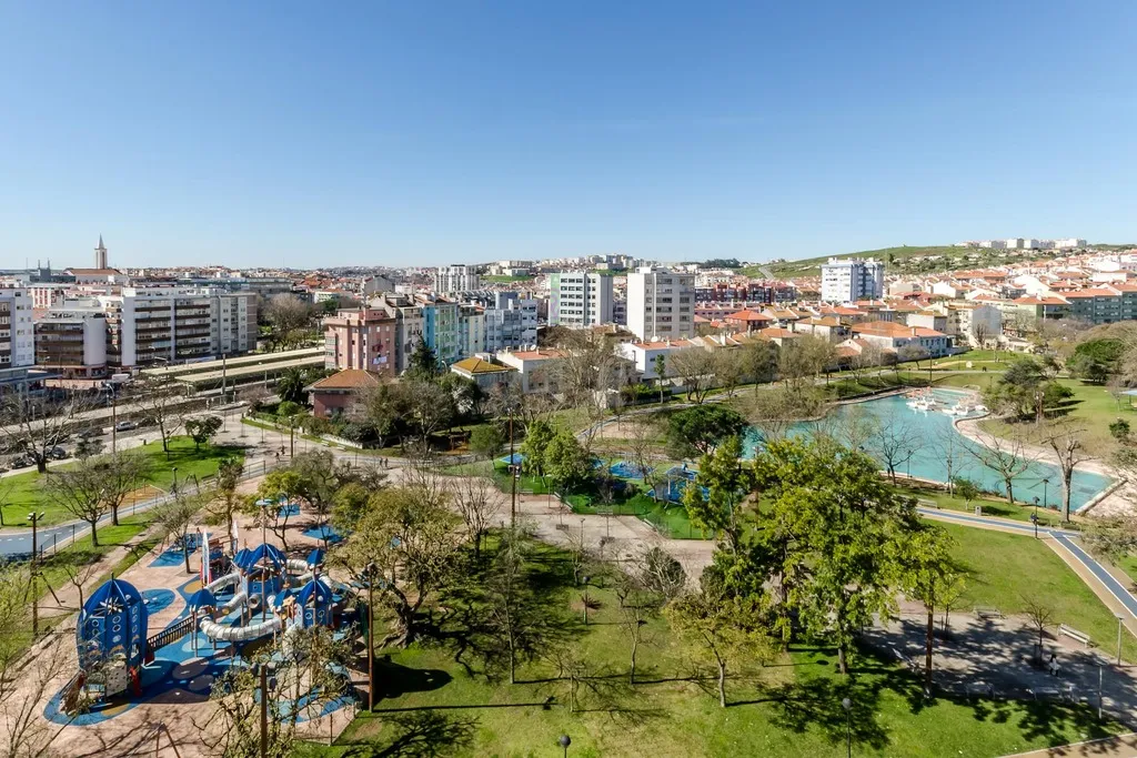 General view, Jardim da Amadora, Lisbon