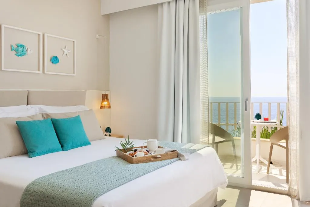 JUNIOR SUITE SEA VIEW WITH BALCONY Room, Albatros Beach Hotel - Letojanni, Taormina