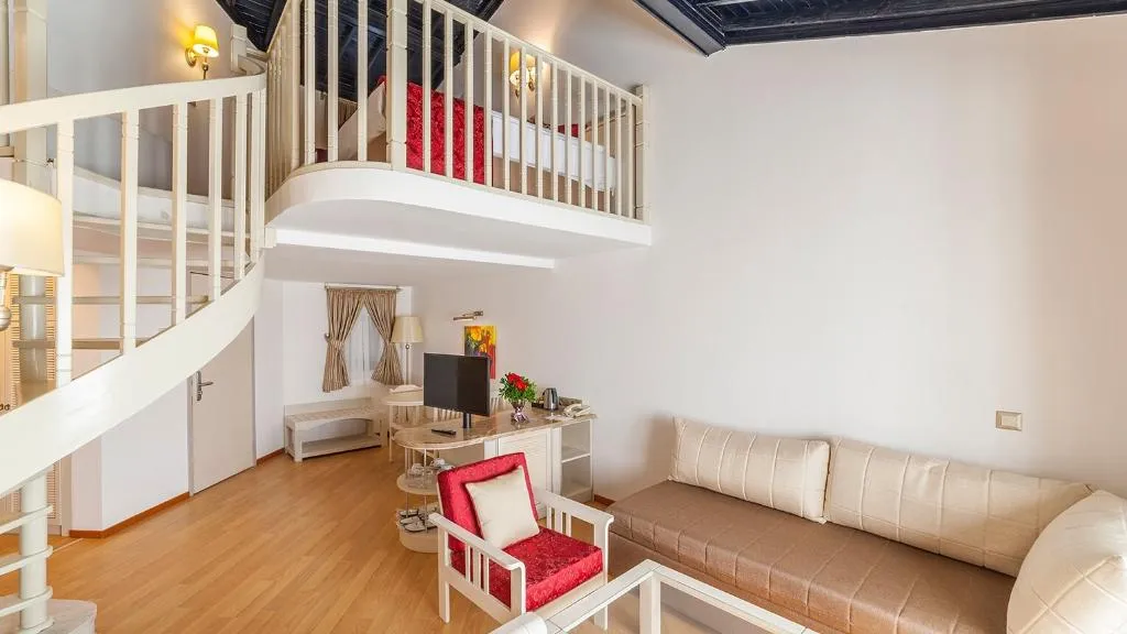 FAMILY ROOM DUPLEX Room, Sunrise Resort Hotel, Antalya