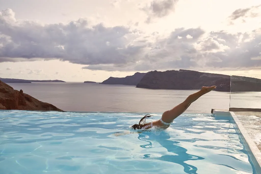 Pool, Charisma Suites, Santorini