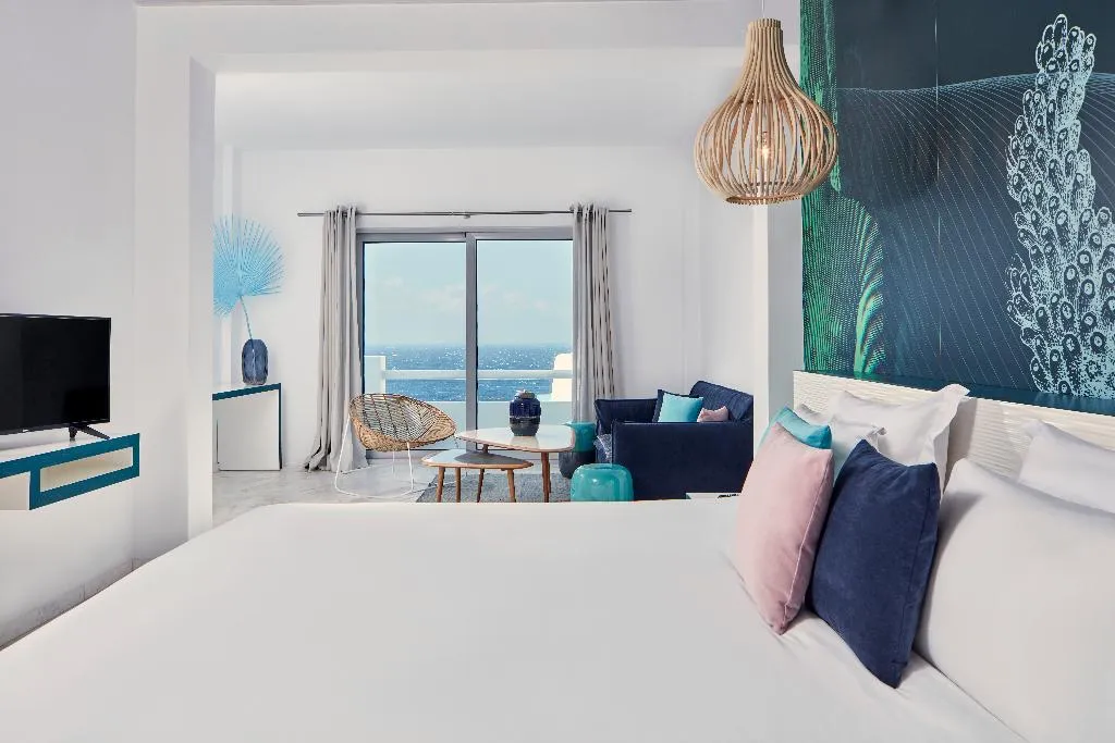 SUITE SUPERIOR SEA VIEW Room, Kouros Hotel & Suites, Mykonos