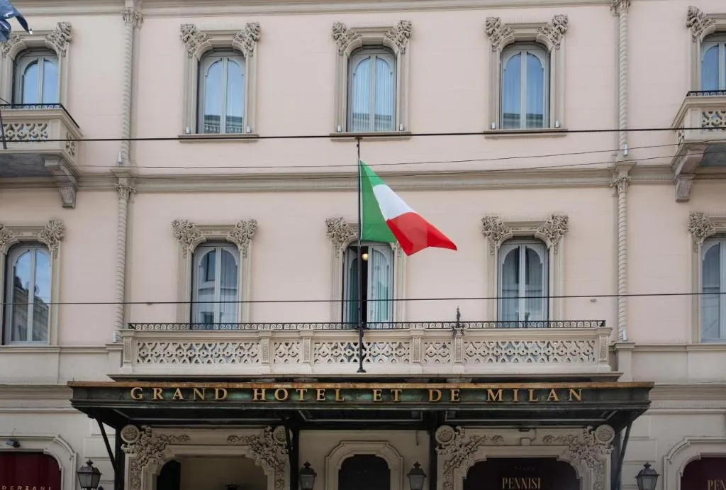 General view, Grand Hotel et de Milan, Milan