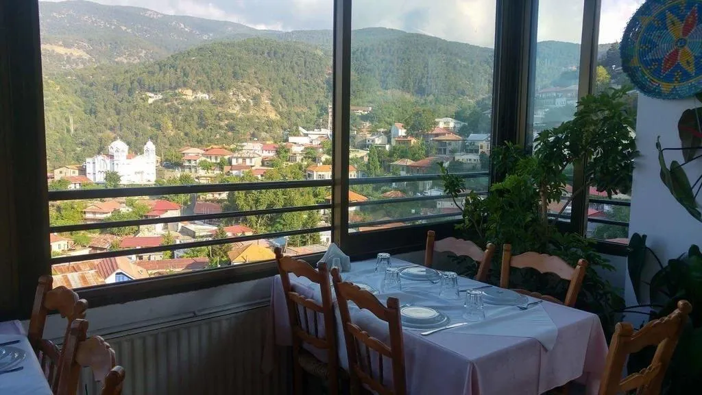Restaurant, Two Flowers Hotel, Cyprus