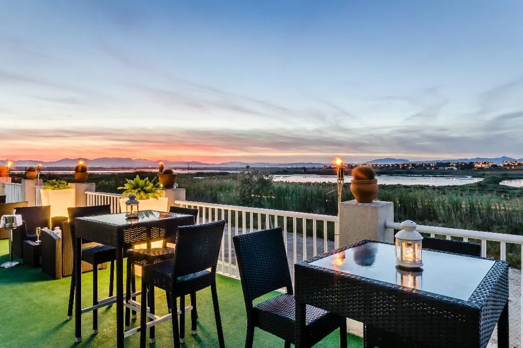 Terrace, Hotel Gran Playa, Costa Blanca