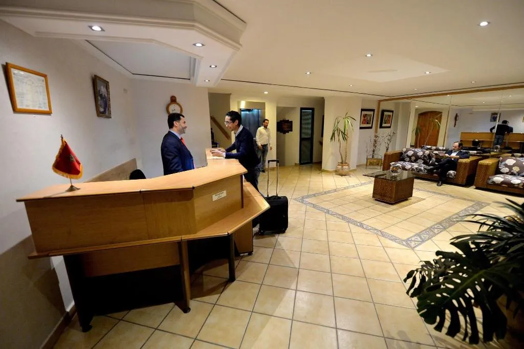 Lobby, El Djenina Hotel, Tangier