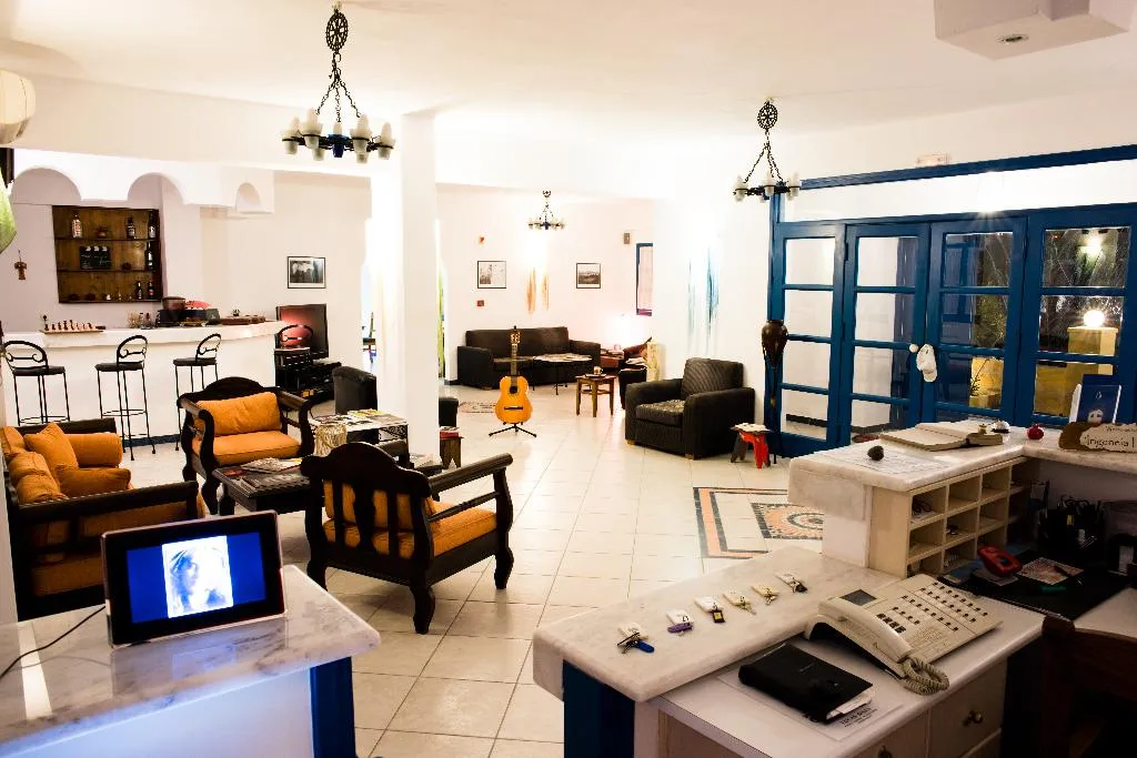 Lobby, Irigeneia Hotel, Santorini