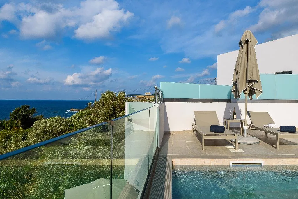 APARTMENT DELUXE SEA VIEW Room, Sunset Elafonisi Apartments, Crete
