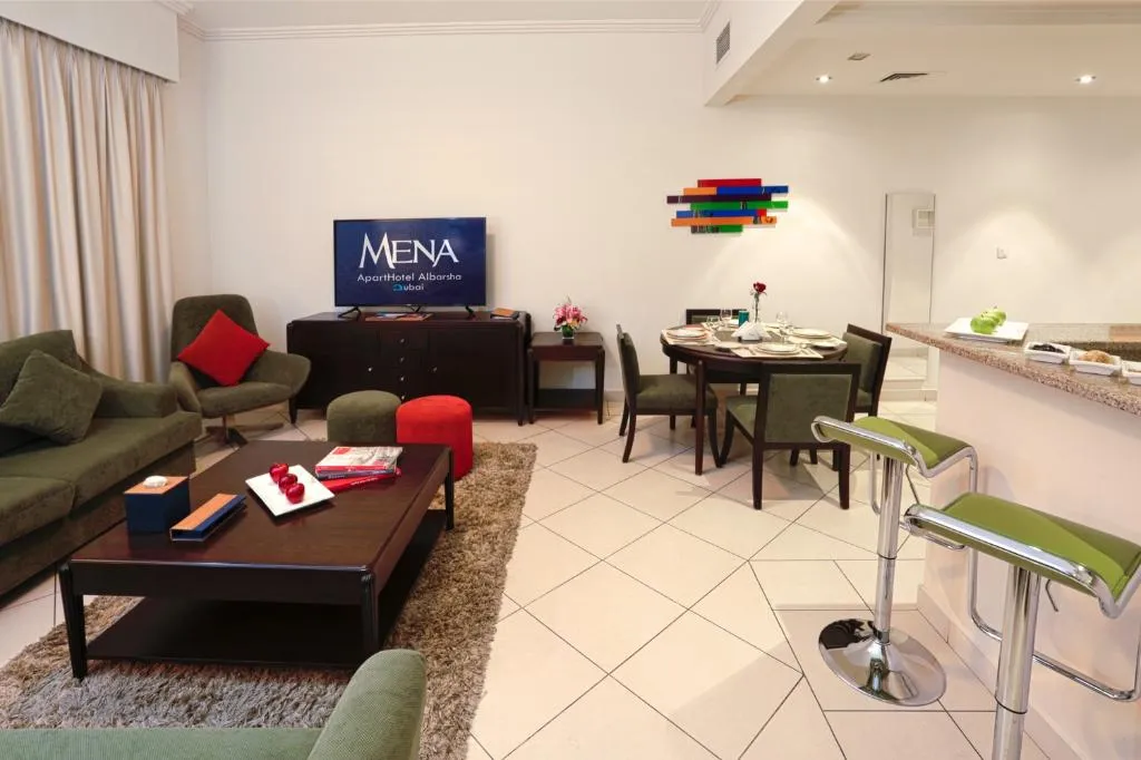 Double or Twin TWO BEDROOMS Room, MENA ApartHotel Al Barsha, Dubai