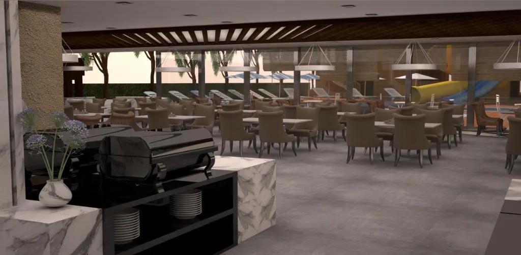 Restaurant, Arsi Enfi City Beach Hotel, Antalya