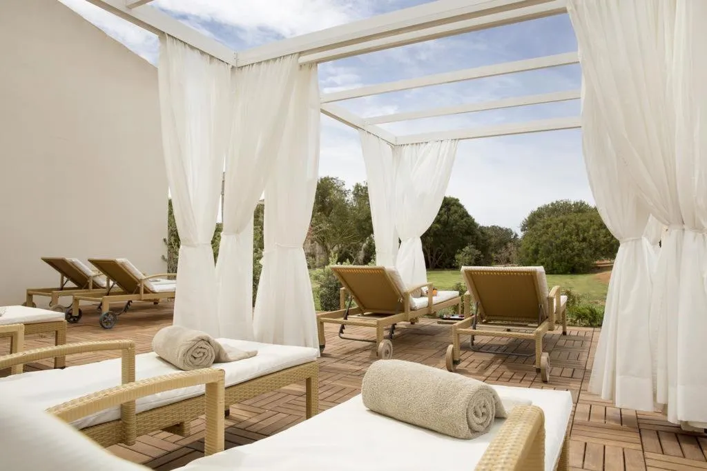 Terrace, Fontsanta Thermal Spa, Majorca