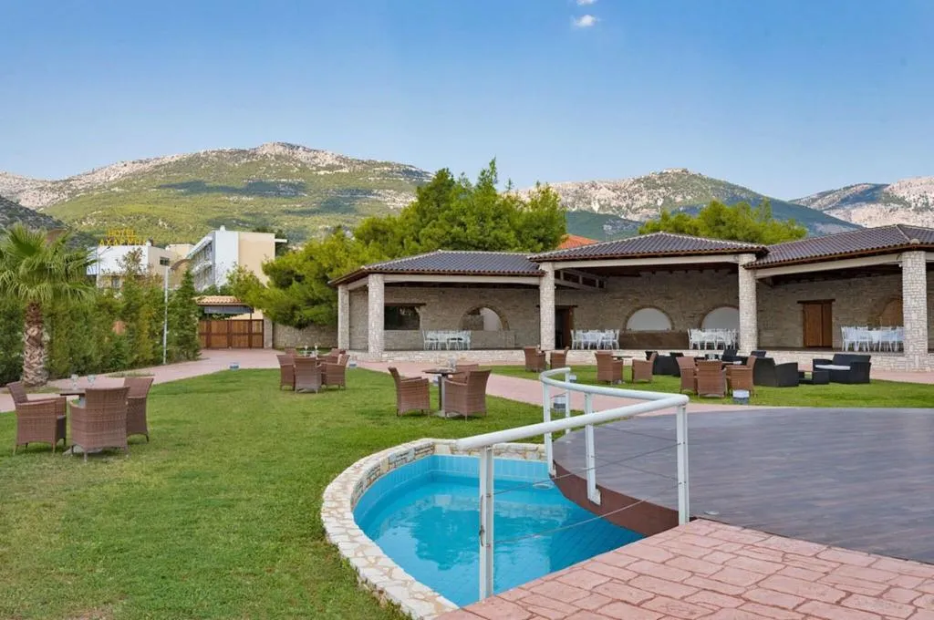 Terrace, Acharnis Kavallari Hotel Suites, Athens