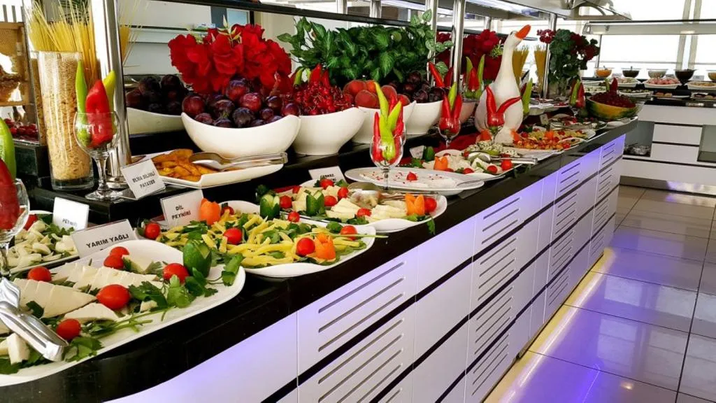 Restaurant, Blue Garden, Antalya