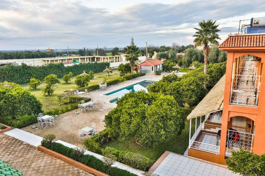 Terrace, Hotel Al Bassatine, Marrakech